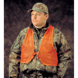 Orange Hunting Safety Vest - Mesh