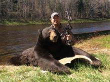 Bear Hunting With A Bow